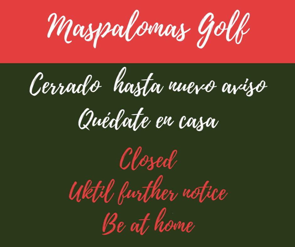 cerrado maspalomas golf